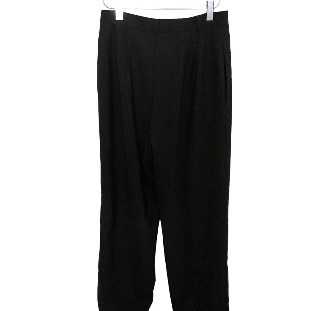 Talbots Stretch Black Wool‎ Blend Career Pants. Size 8